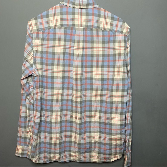J. Crew Quality Woven Plaid Button Down Shirt Size S - Picture 4 of 9